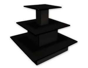 SQUARE 3-TIER TABLE