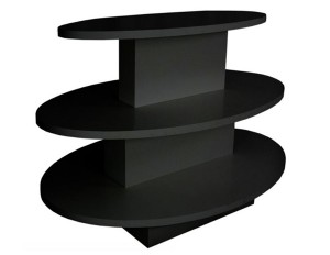 OVAL 3 TIER TABLE