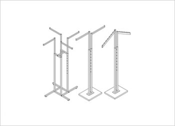 1" SQUARE TUBING RACKS