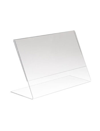SLANT SIGN HOLDER- HORIZONTAL