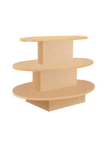 3 TIER TABLE- OVAL