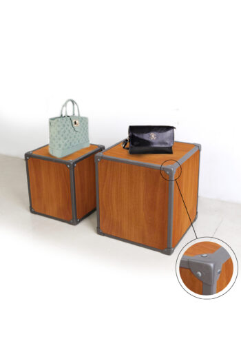 WOOD CUBE- SMALL