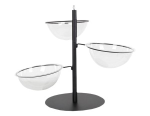 3 BOWL DISPLAY