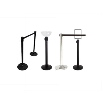 RETRACTABLE BELT STANCHIONS