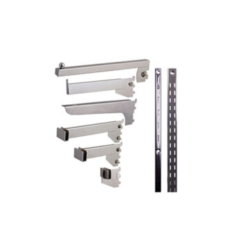 SLOTTED WALL STANDARDS & ACCESSORIES