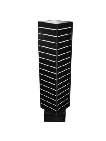 BLACK ROTATING TOWER 12"