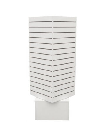 WHITE ROTATING TOWER 20"