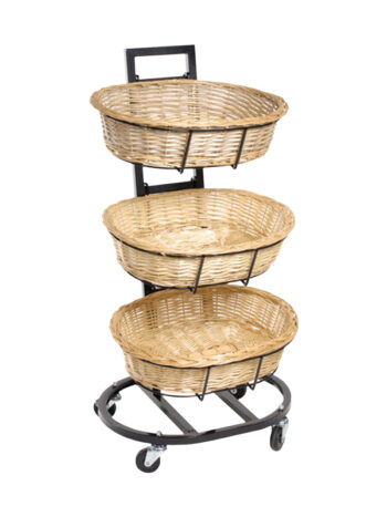 3-TIER OVAL BASKET