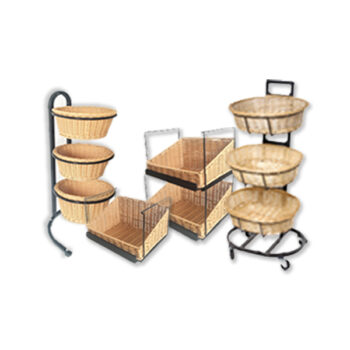 WICKER BASKET DISPLAYS
