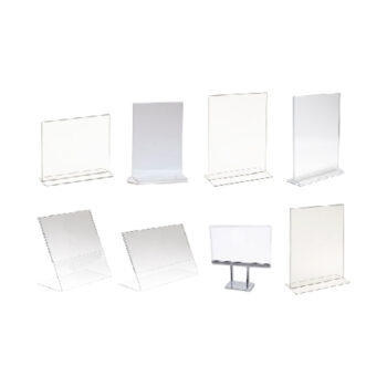 ACRYLIC SIGNHOLDERS