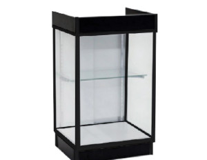 BLACK CASH REGISTER STAND
