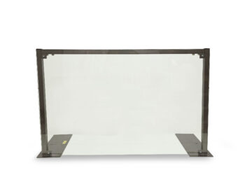 TABLETOP STEEL FRAME SNEEZE GUARD