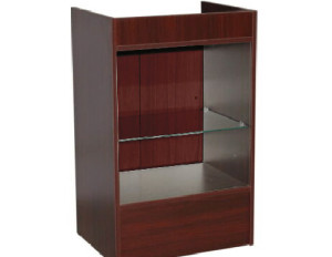 CASH REGISTER STAND W/GLASS CHERRY