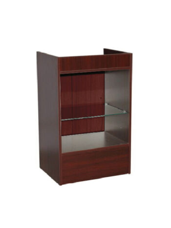 CASH REGISTER STAND W/GLASS CHERRY