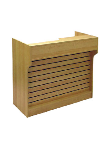 SLATWALL FRONT LEDGETOP REGISTER MAPLE